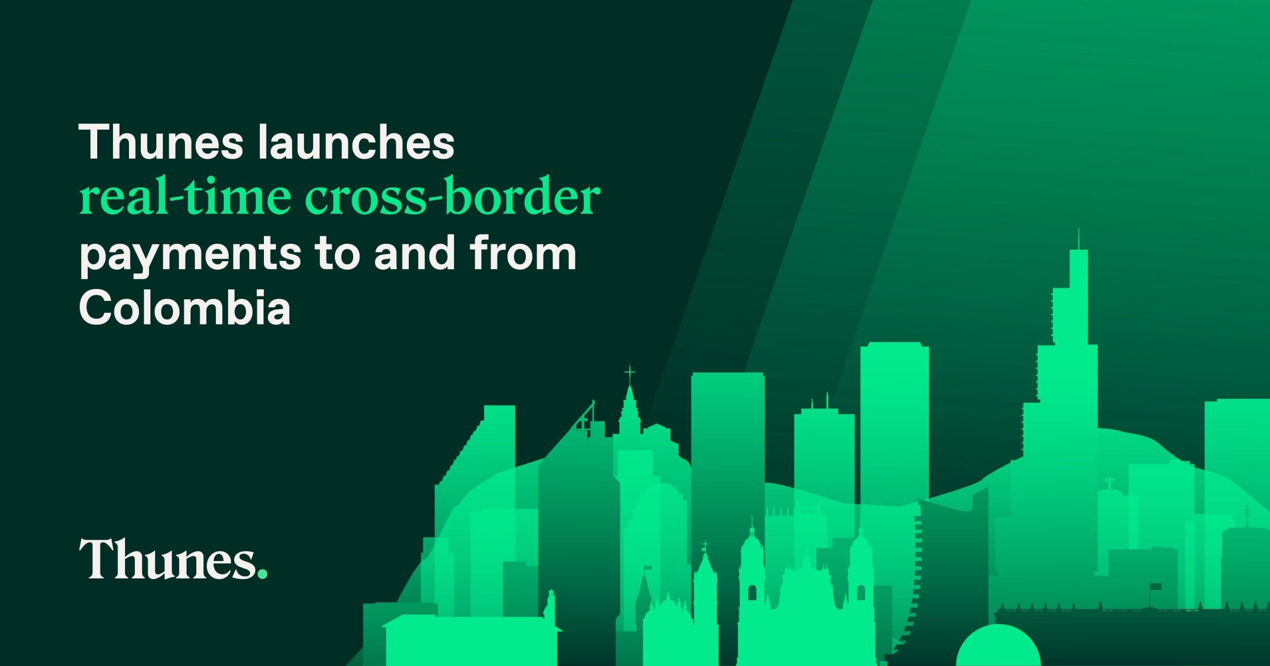 Thunes Enables Instant Payment Access To and From Colombia with New Real-Time Payment System Bre-B